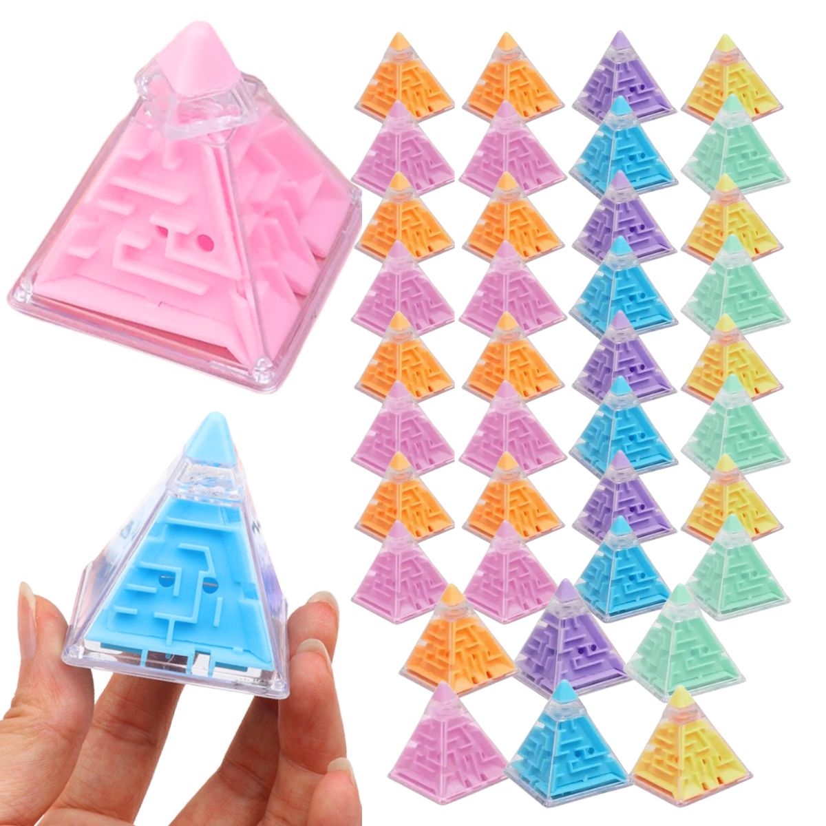 立体迷路 3D迷路 パズル ボール 子供 景品 キューブ 脳トレ 暇つぶし