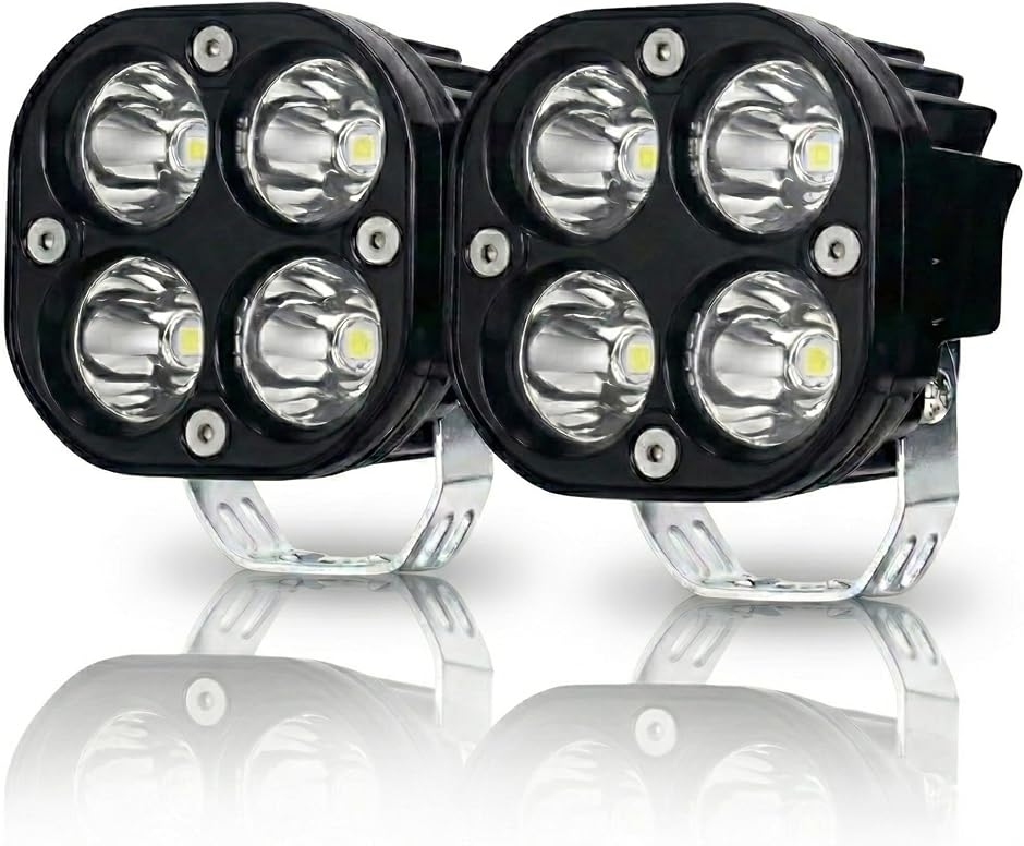 新品　凡用　ルーフライト／ワークライト／フォグランプ LED 12V-24V 車/バイク led ワークライト フォグランプ 後付け 作業灯 外装パーツ