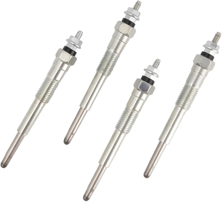 グロープラグ4本　新品　エンジン1KZ トヨタ 互換品】 トヨタ 用 グロープラグ 4本 ハイエース 100系 KZH120G