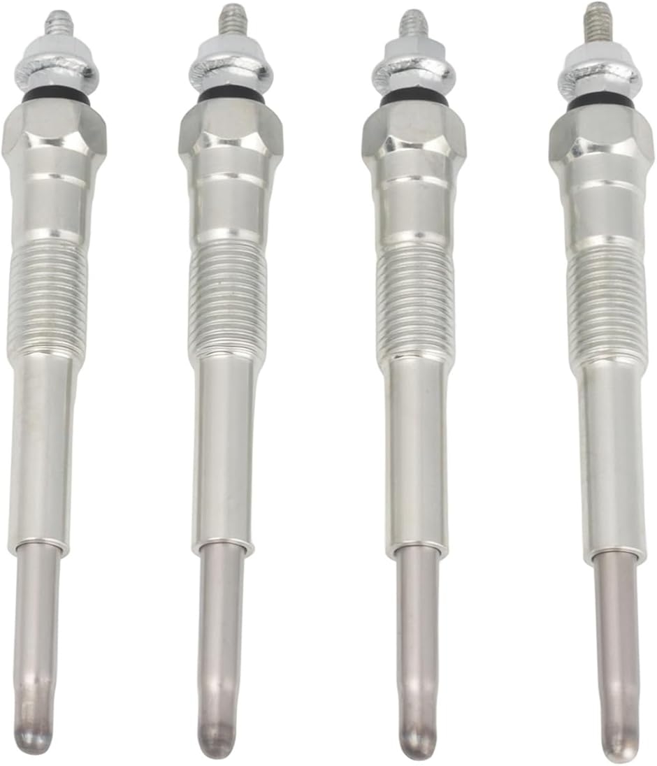 互換品】 トヨタ 用 グロープラグ 4本 ハイエース 100系 KZH120G