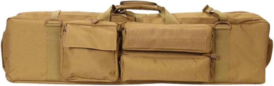 サバゲー ダブル ガン ケース ライフル 2丁 ソフト バッグ