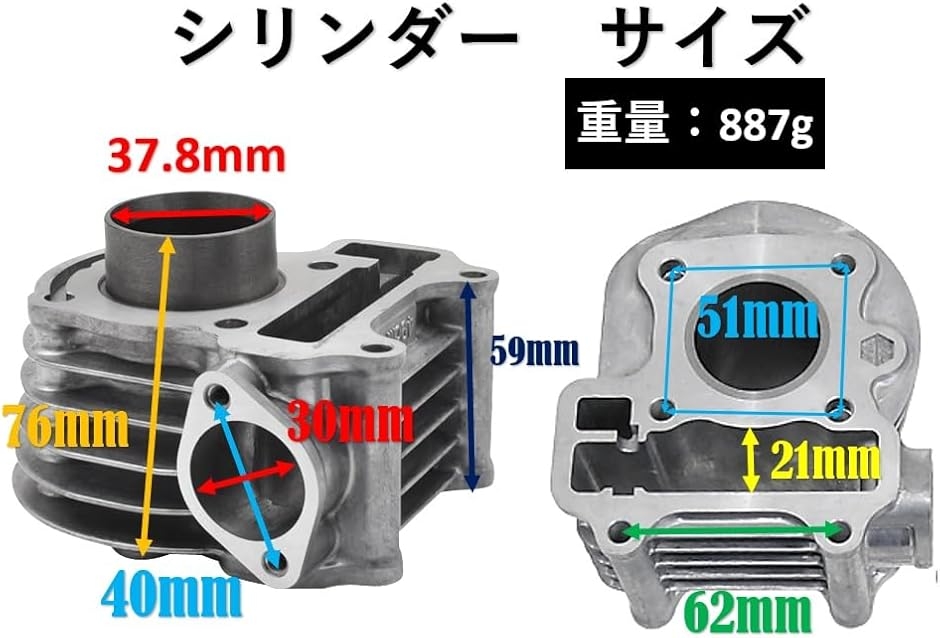 トゥデイ ボアアップキットの商品一覧 通販 - Yahoo!ショッピング