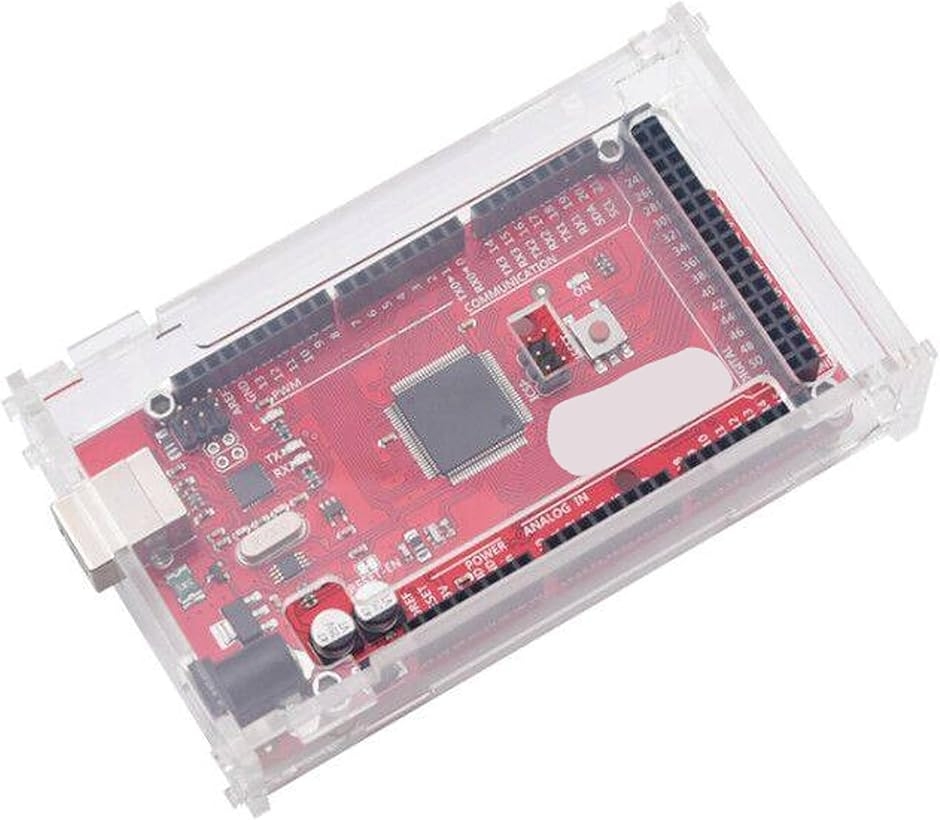 Arduino MEGA 2560 R3�Ή� �A�N�����P�[�X �ی�J�o�[ ���� �g�ݗ��ĊȒP