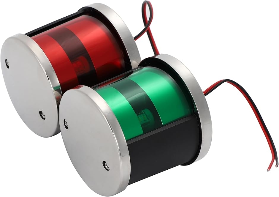 航海灯 小型船舶 漁船 プレジャーボートに 航海灯 LED 12V 24V 兼用 左右