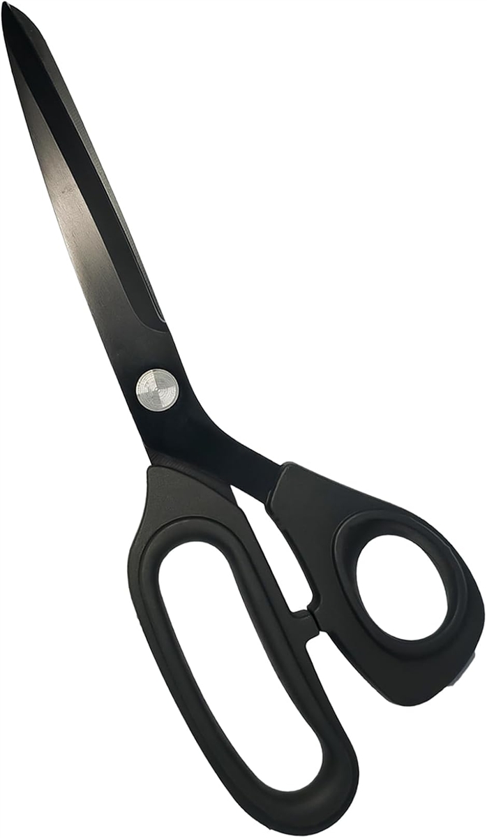裁ちばさみ たちばさみ 布用 革用 24.5cm ステンレス鋼刃 黒刃加工 