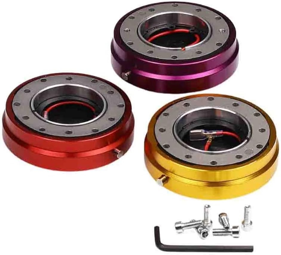 クイック リリース ステアリング ボス 25mm 脱着式 ハンドル 薄型