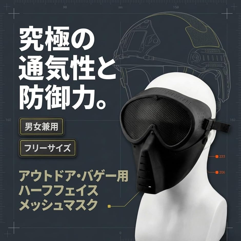 米軍M40￼ケミカルバイマス用フェイスカバーSサイズ 米軍M40￼ケミカル