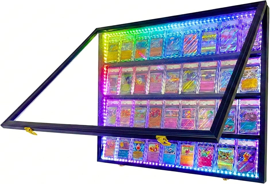 PSA トレカ ディスプレイケース トレーディングカード 壁掛け
