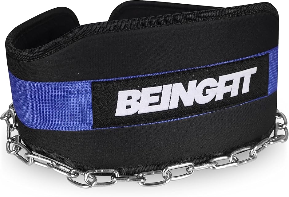 Beingfit ディッピングベルト チンニング ディップスベルト チェーン