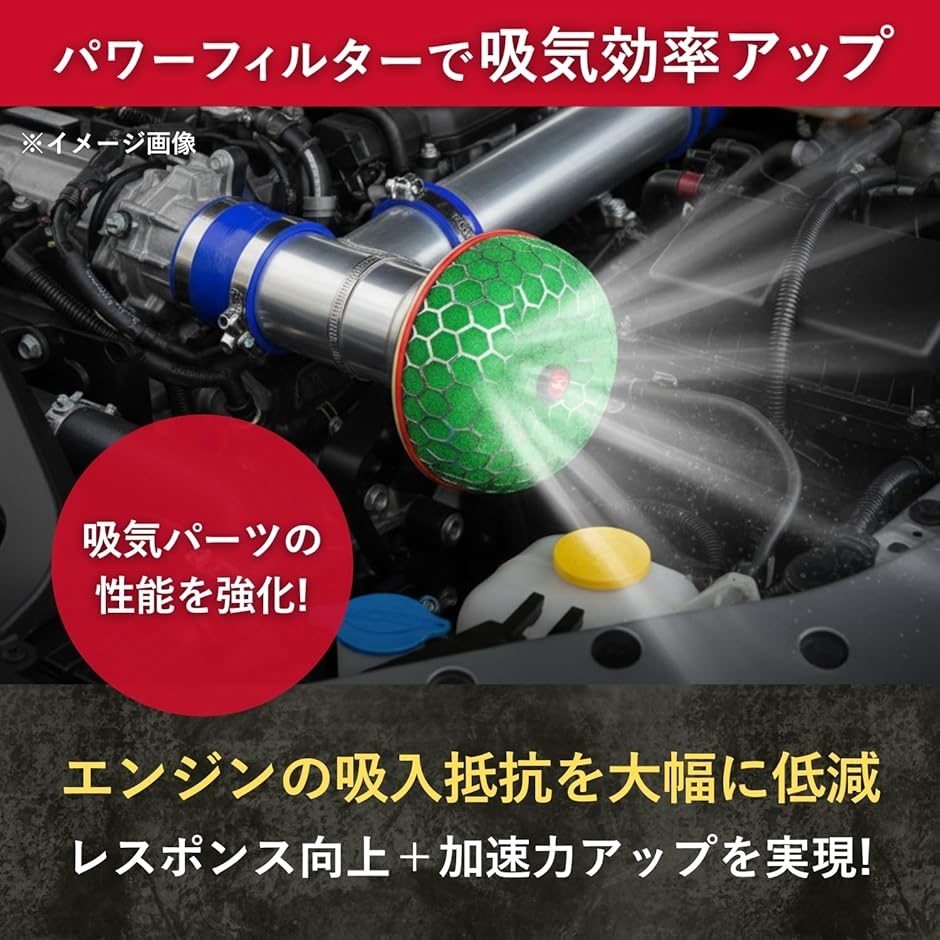 互換品】 社外品 HKS スーパーパワーフロー スポンジ エア クリーナー