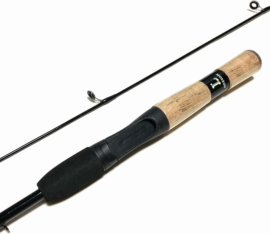 ZEBCO 5ft スピングロッド 2ピース L バスロッド 渓流 岩魚 (ブラック