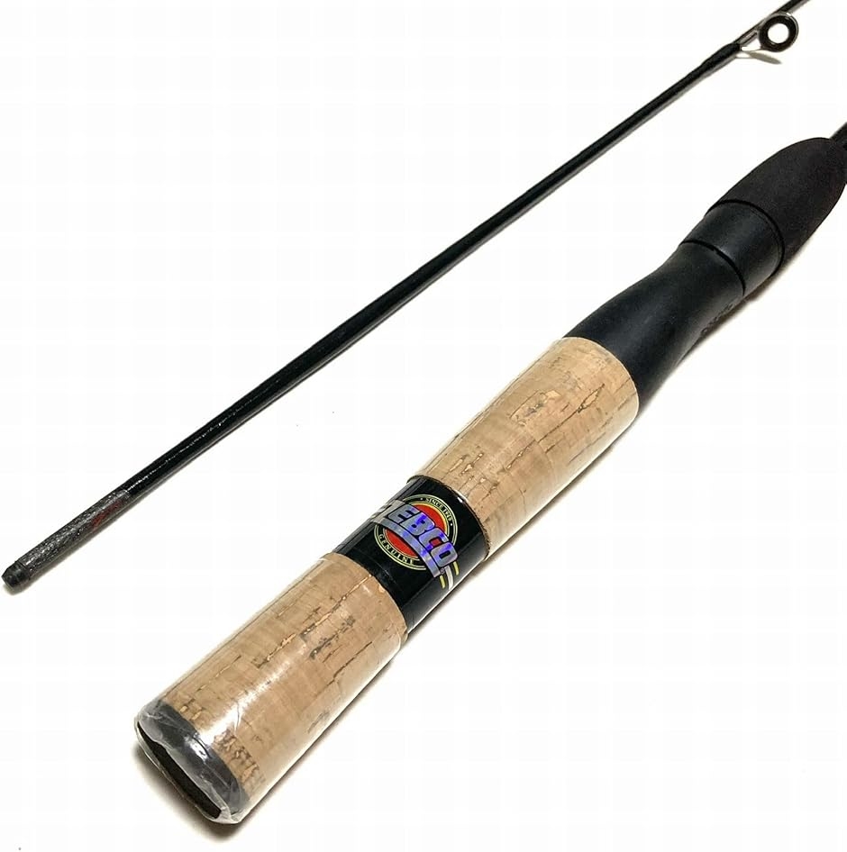 ZEBCO 5ft スピングロッド 2ピース L バスロッド 渓流 岩魚 (ブラック