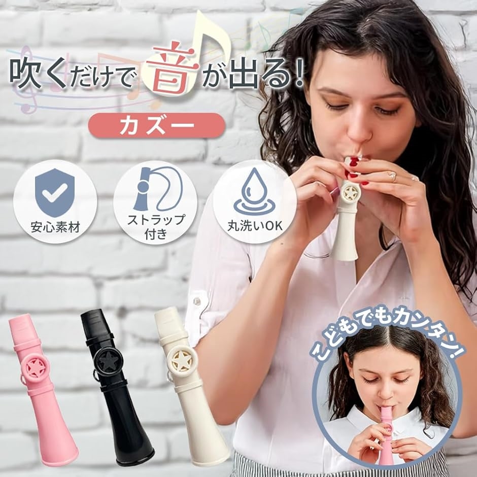 カズー 楽器 kazoo ティンホイッスル フルート 笛 スライドホイッスル