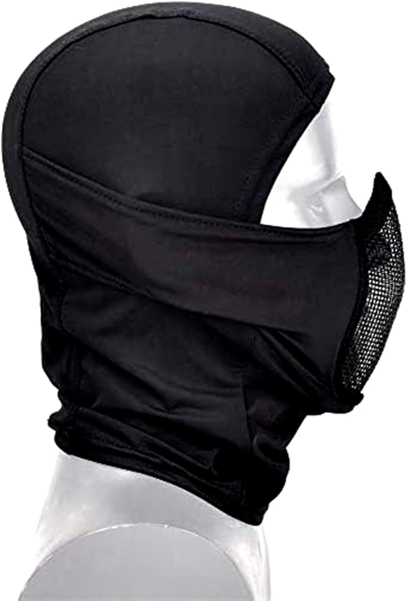 サバゲー用マスク フェイスガードマスク メッシュ 口元保護 頬付け