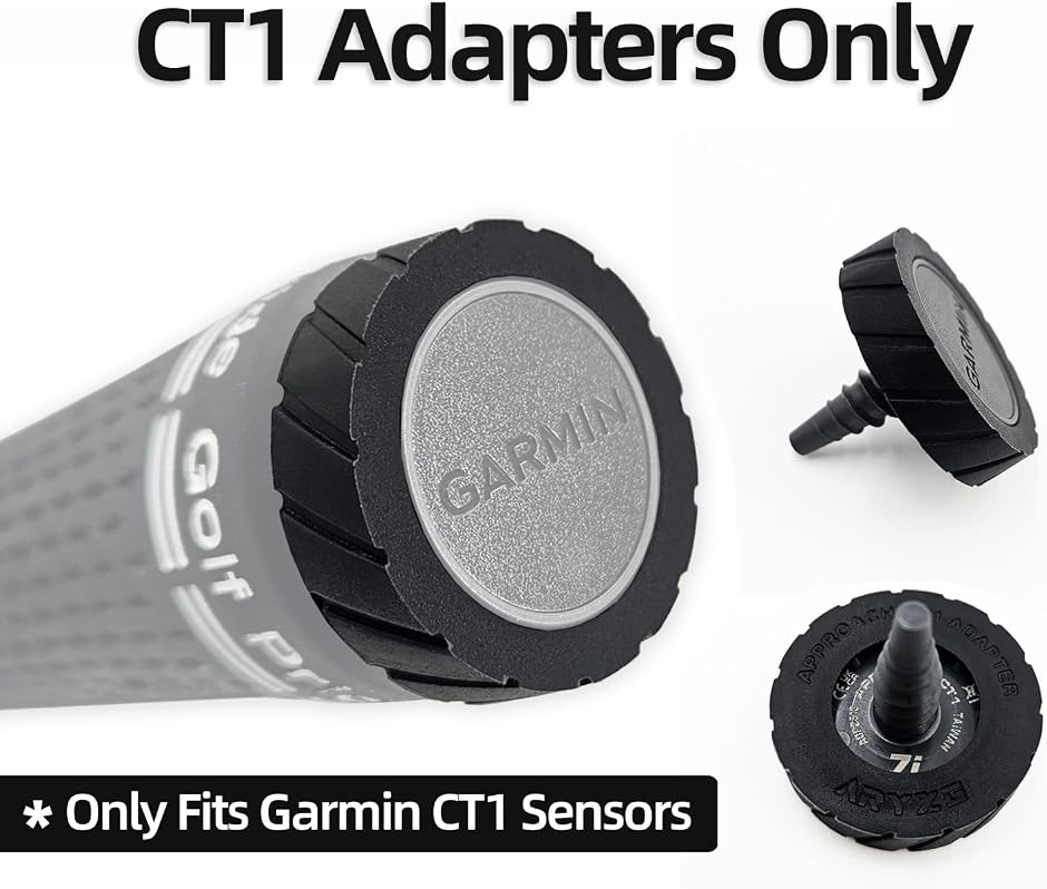 CT1アダプター 16個セット Garmin Approach CT1センサー対応 (ブラック