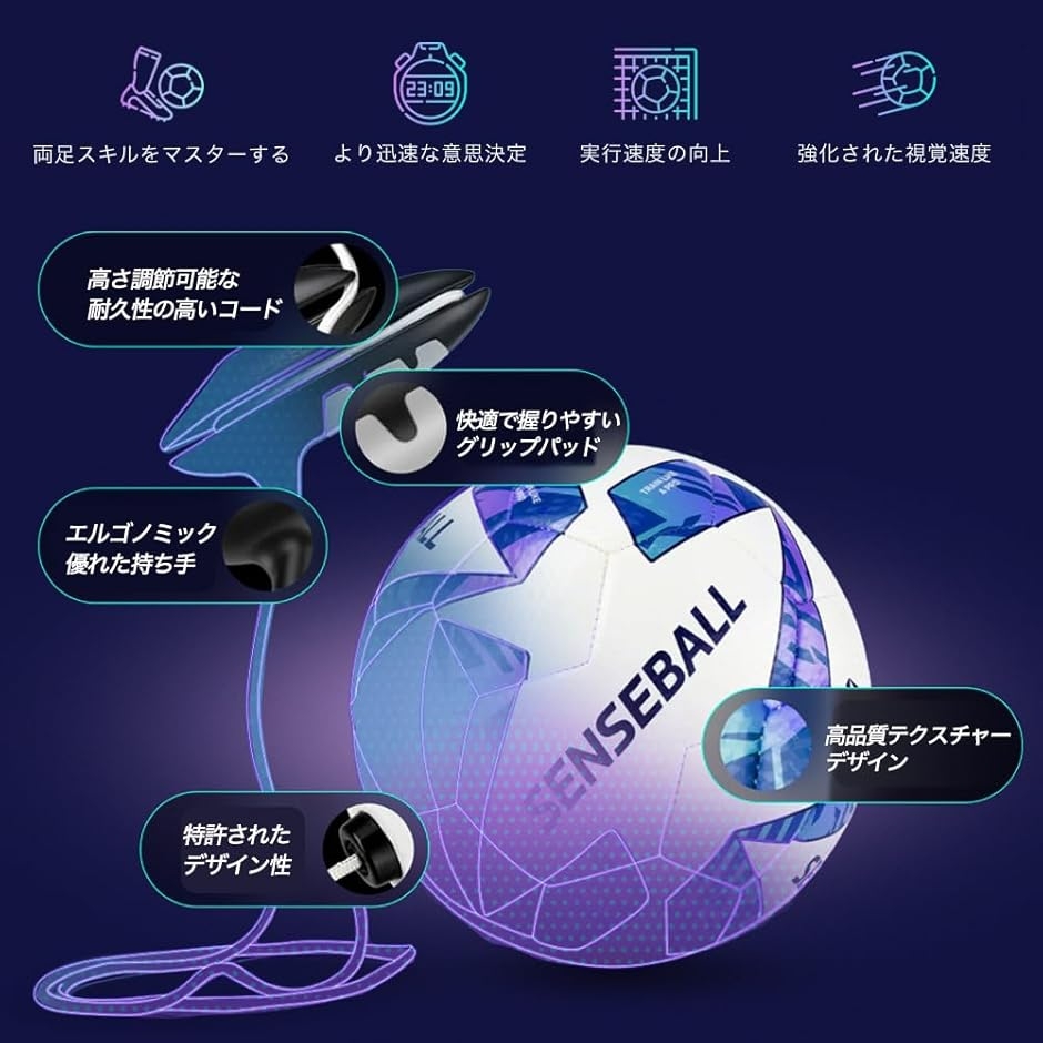 世界500クラブ導入SenseBall センスボール サッカー トレーニング