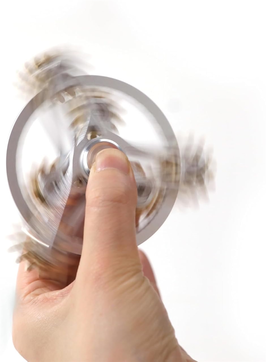 ハンドスピナー ギアスピナー フィジェットトイ 暇つぶし 脳トレ