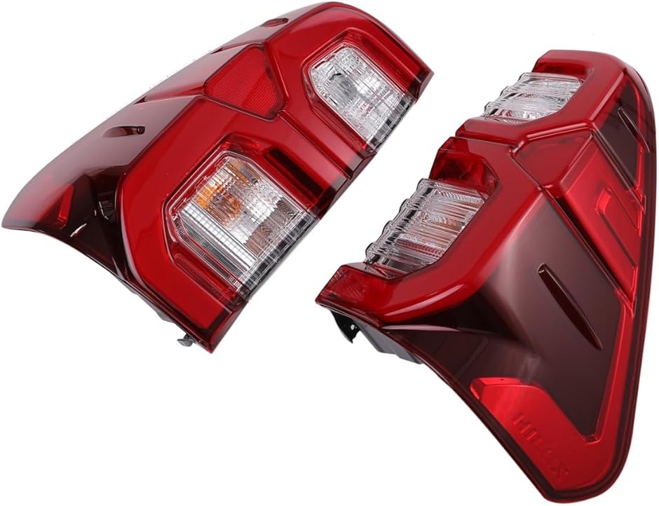 互換品】トヨタ 用 LED ファイバー テールランプ ライト 左右セット