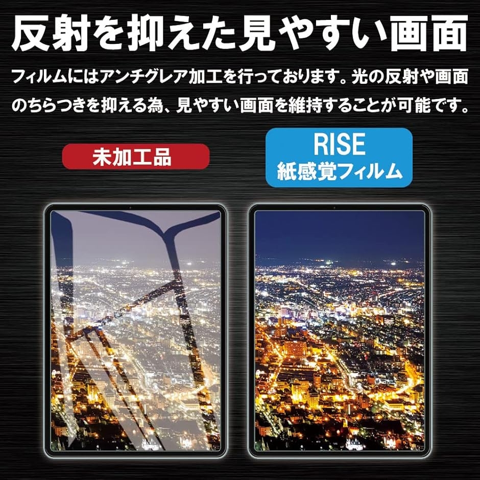 RISE 保護フィルム iPad Pro 12.9 第6世代 M2 (クリア, pro 12.9(2022