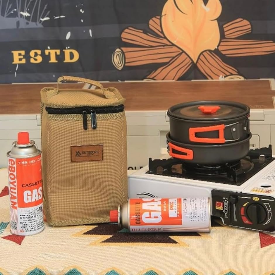 cb缶 ケース 収納 バッグ ガスボンベ ガス缶 カセットコンロ 防災対策