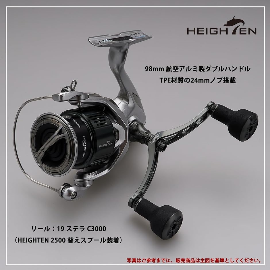 24mm リール ハンドル ノブ TPE製 10g シマノ ダイワ 通用 Shimano