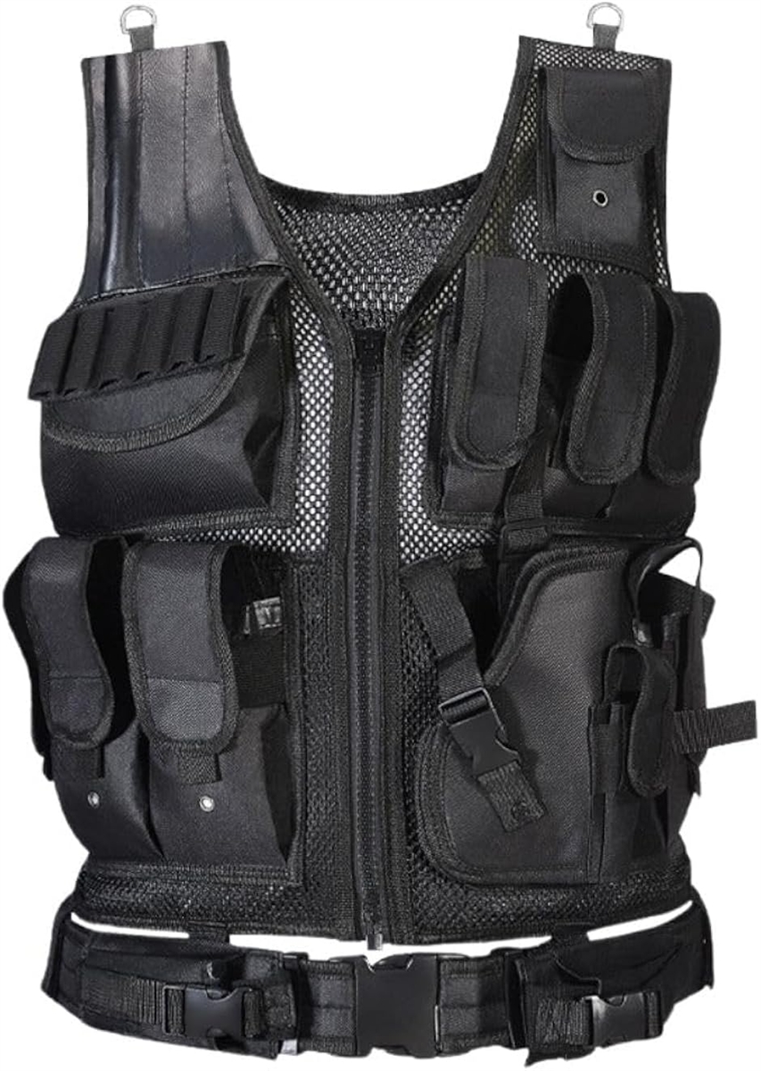 サバゲー　装備品　ヘルメット　ホルスター　ベルト　　タクティカルベスト　服上下 タクティカルベスト サバゲー ミリタリー 戦術装備 多機能メッシュ