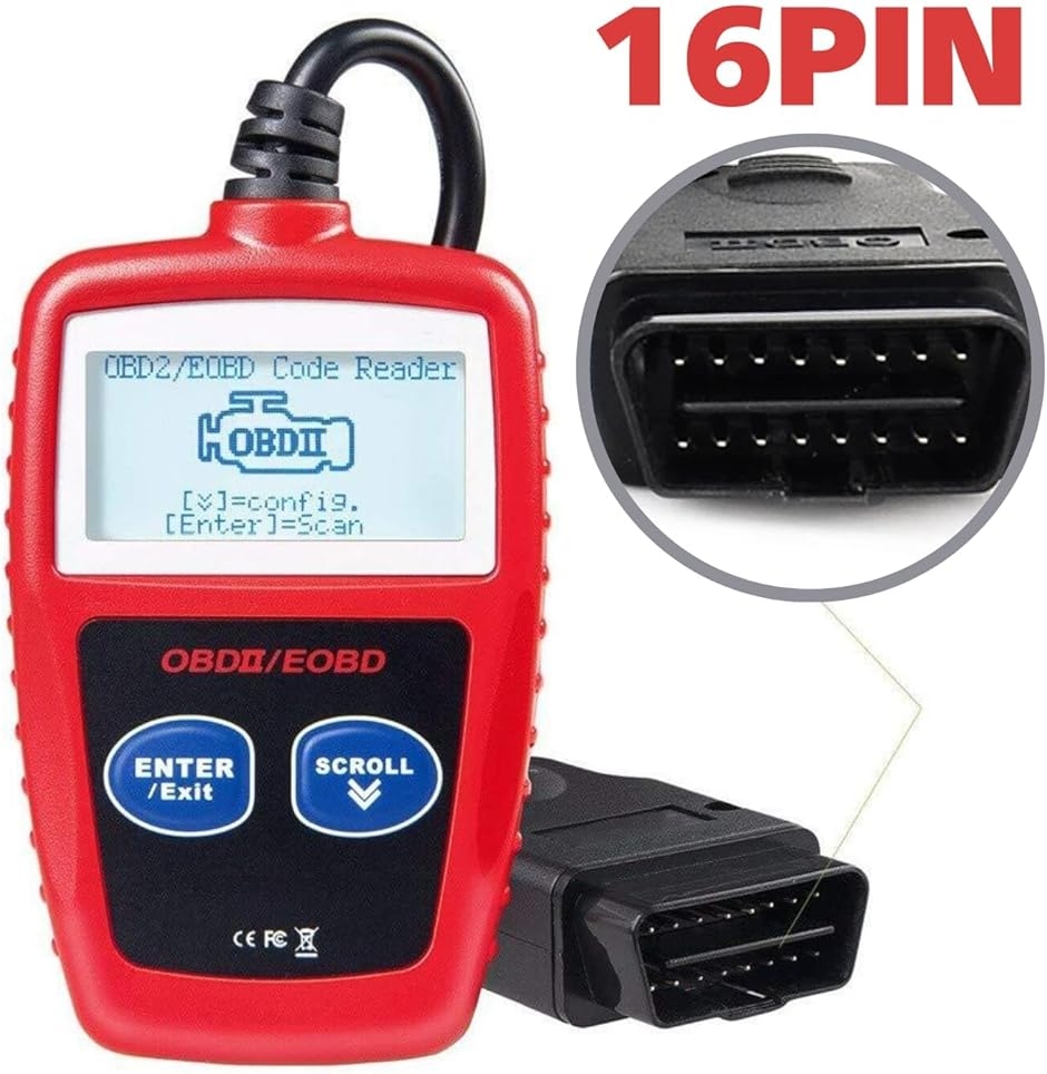 互換品】 OBD2診断機 故障診断機 チェックエンジンライト DTC定義