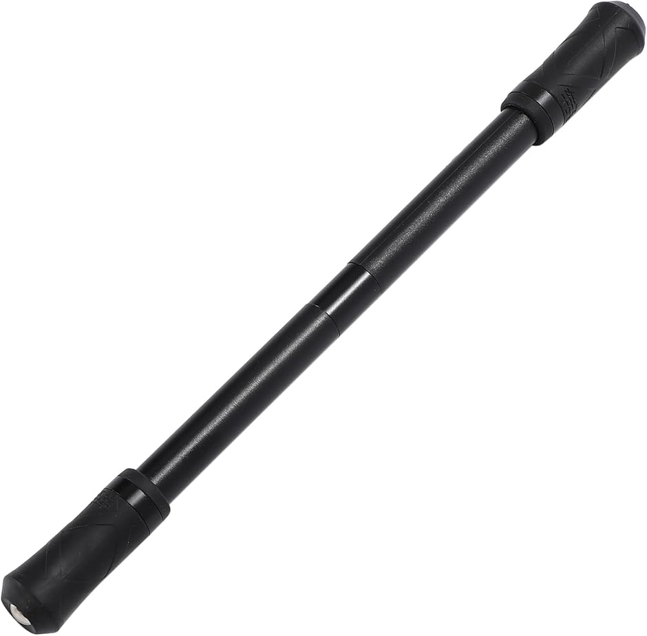 ペン回し専用ペン ブラックサムライ22cm ABS製 24g (ブラック) : ゼ