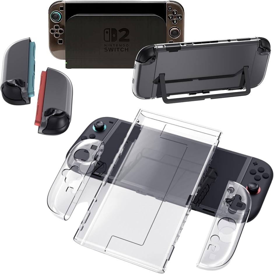 【値下げ】Nintendo Switch グレー付属品あり ケース、ドックカバー Switch ドック カバー 防じんケース スイッチ 有機el ドック用防塵