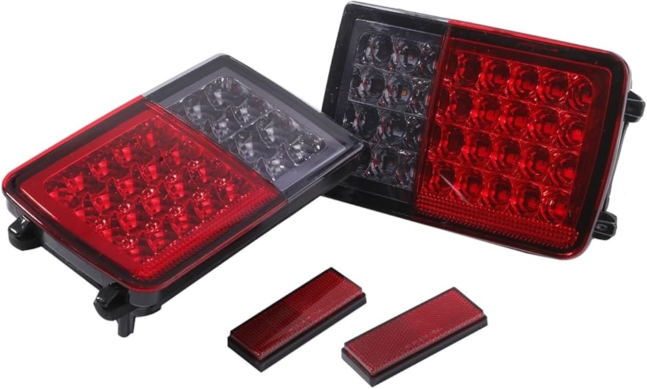 互換品】スズキ 用 32連 LED テールランプ ライト 左右セット 流れる