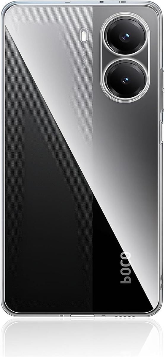 Redmi Turbo4/Xiaomi Poco X7 Pro�p�� �P�[�X �N���A �J�o�[ TPU �ϏՌ� MDM(O5C-WBL-BM008)