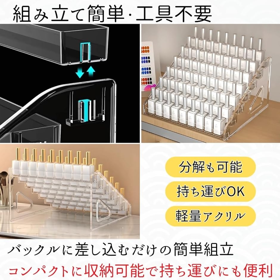 ディスプレイスタンド 商品陳列棚 階段 展示台 コスメ フィギア 缶