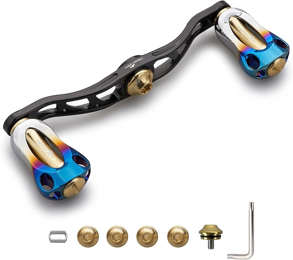 リール ハンドル 22mm ノブ搭載 シマノ SHIMANO ダイワ DAIWA アブ Abu