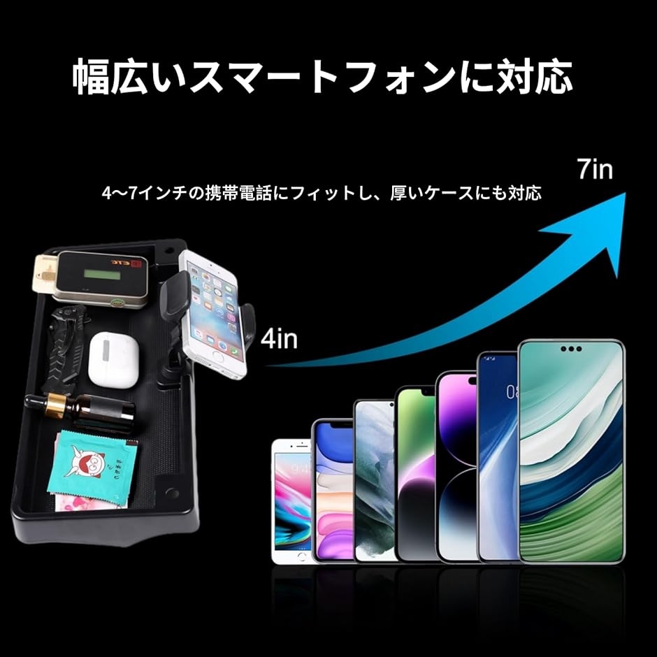 トヨタ FJ クルーザー 2007〜2021年に対応 ダッシュボード収納トレイ