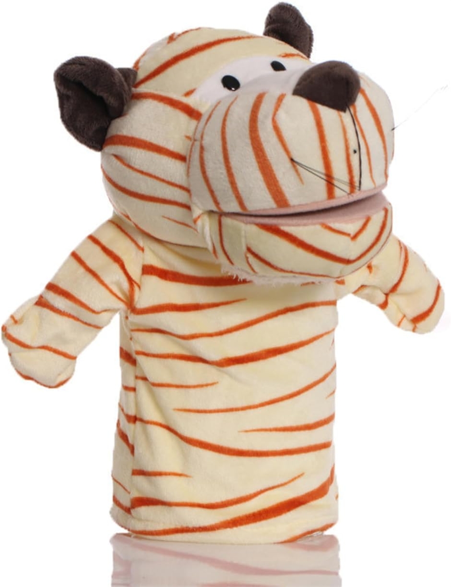 パペット 国内検査機関検査済みぬいぐるみ ハンドパペット MDM (トラ 虎 とら)