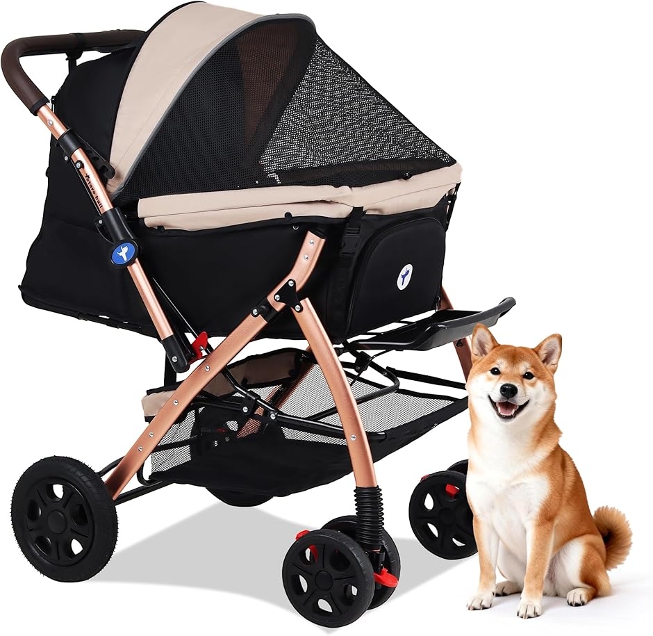 大特価■ ペットカート 犬用カート 4輪 対面式に変換可能 ペットバギー 対面式 ペットカート 犬 バギー 4輪 犬用かーと 小型犬 中型犬 猫 多頭