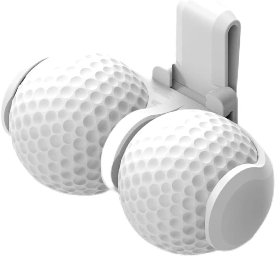 CoCoClip �R�R�N���b�v �S���t�{�[���z���_�[ (�z���C�g,  �x���g�p)