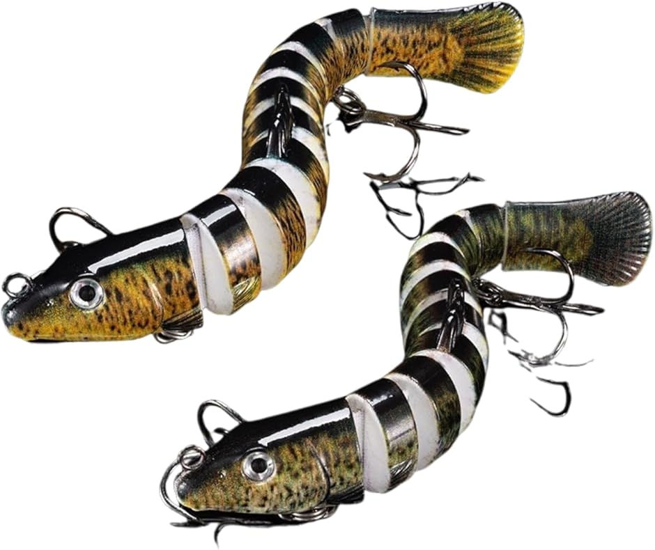 ビッグベイト ルアー 2本セット シーバス ジグ 10cm 11cm クロソイ