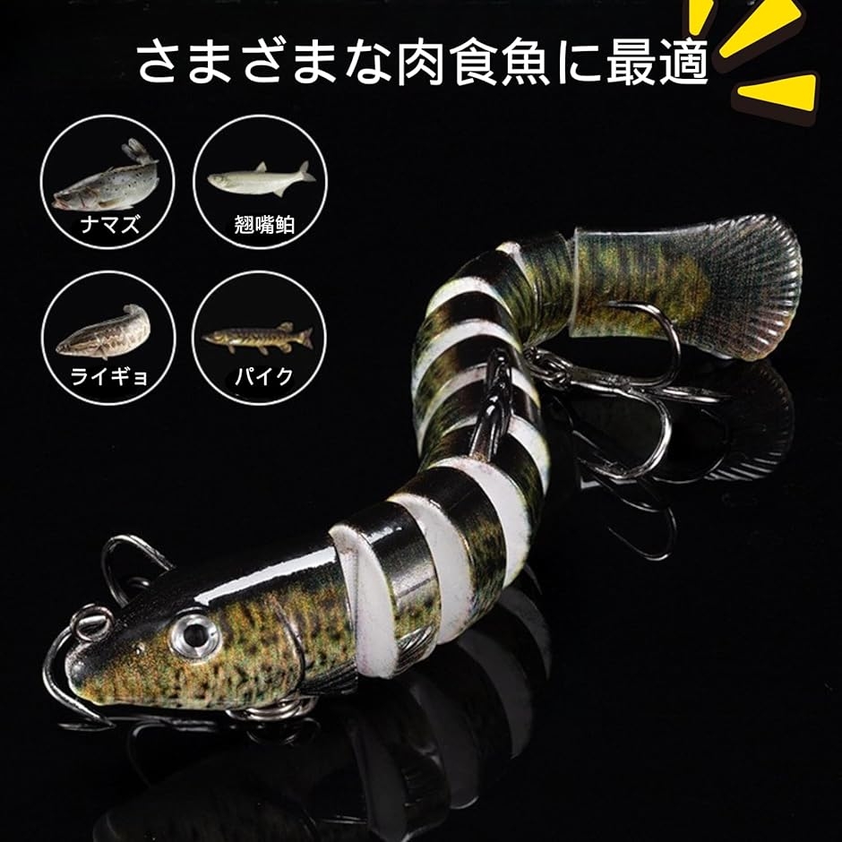 ビッグベイト ルアー 2本セット シーバス ジグ 10cm 11cm クロソイ