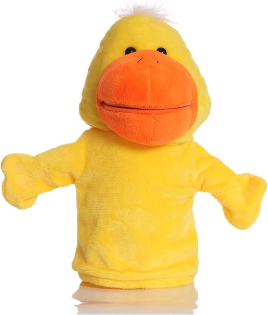 パペット 国内検査機関検査済みぬいぐるみ ハンドパペット MDM (アヒル あひる)