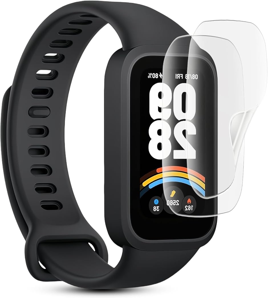�t���ی�ɍœK�A���`�O���A �t�B����2���Z�b�g Xiaomi Smart Band 9 Pro ��p �v�� (MJO-JAC-C025)
