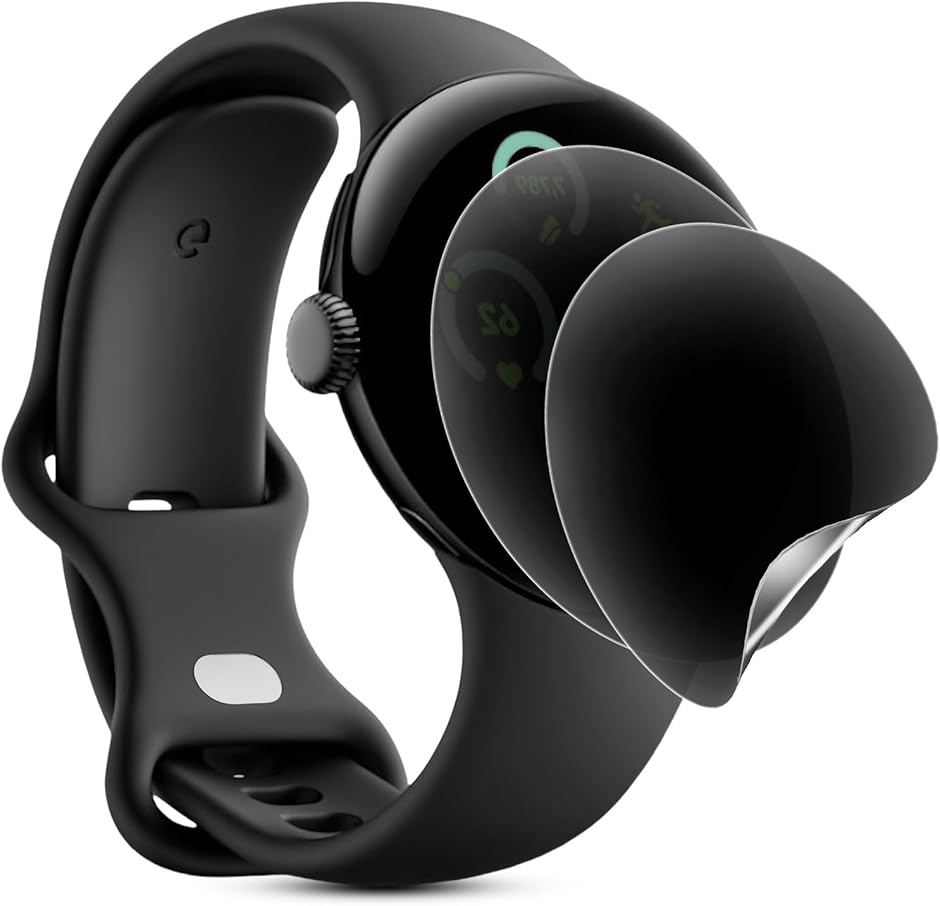 �`�����h�~�t�B���� 2���Z�b�g Google Pixel Watch 3/2/1 41mm�p ��p �ی���� (MJO-JAC-C003)