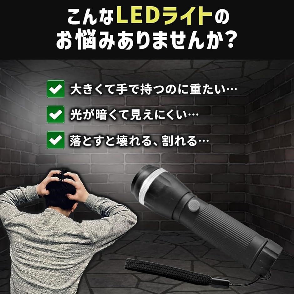 GLOFIN LEDライト 小型 ミニ キーホルダー キーライト 5本セット 照明