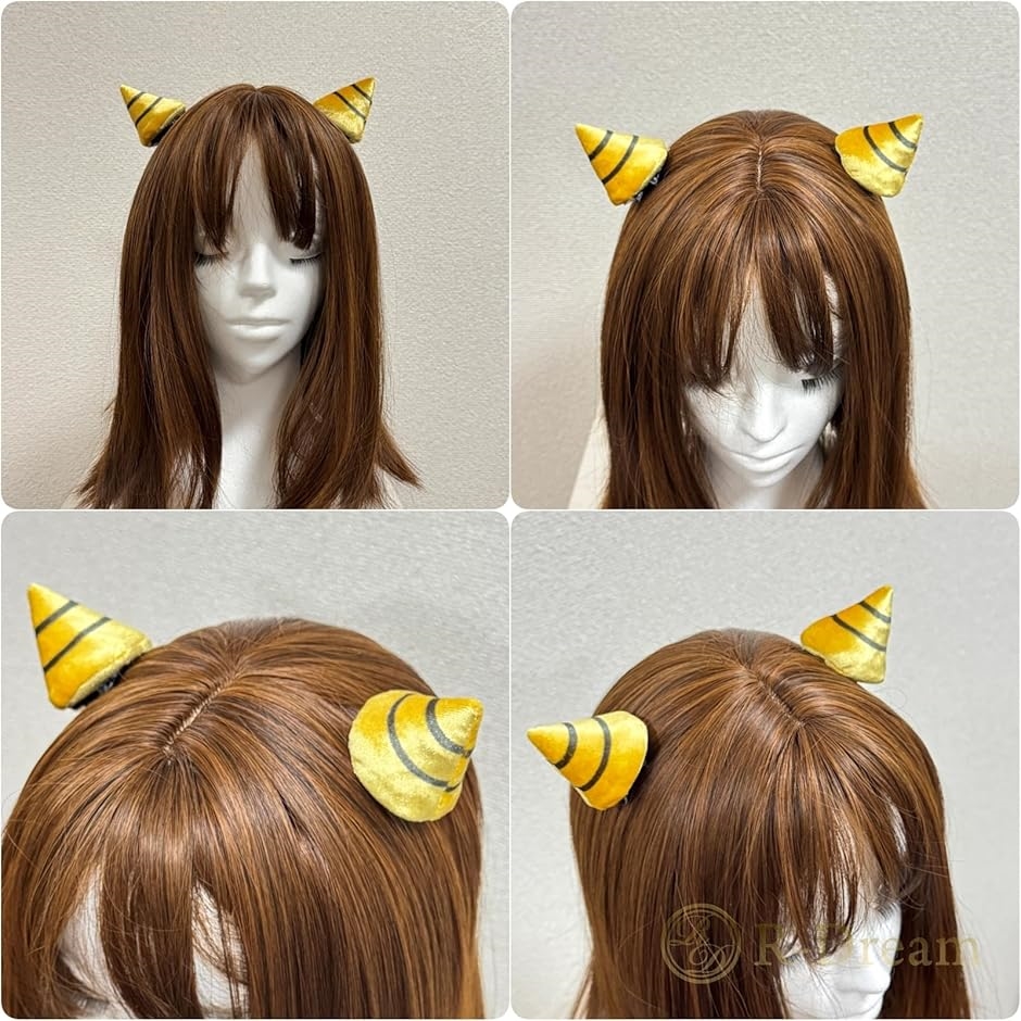 鬼 コスプレ 角 ヘア アクセサリー コスチューム 衣装 女性 レディース