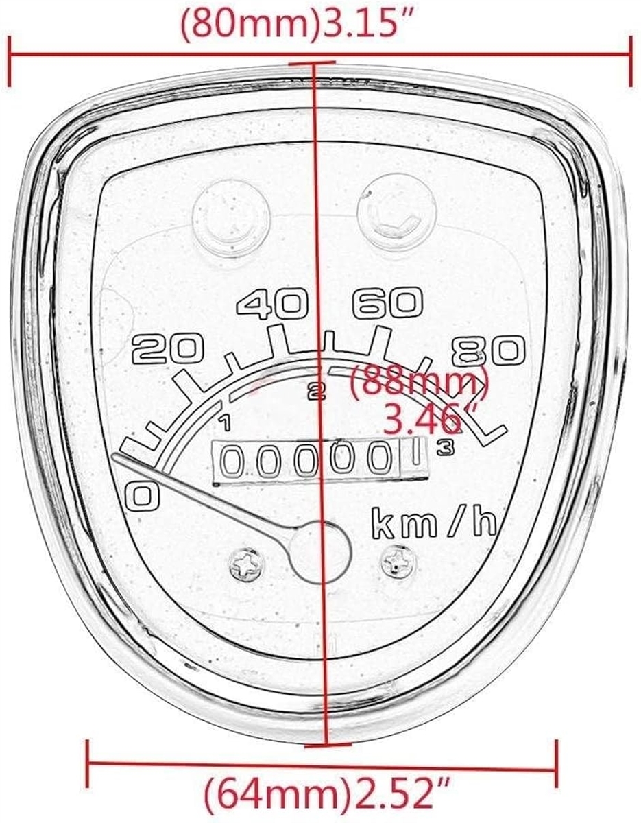 互換品】スーパーカブ C50 C70 C90 デラックスカブ 用 スピード