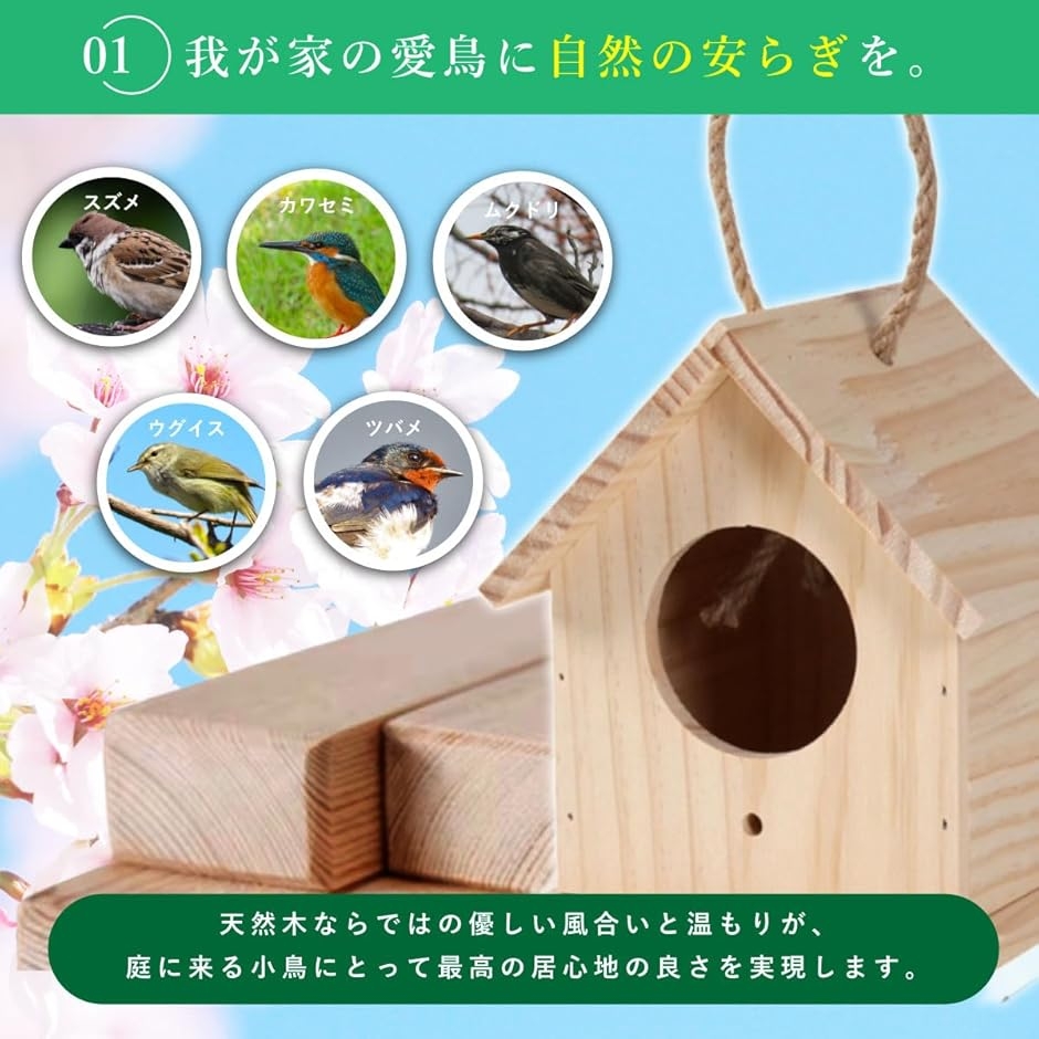 鳥かご 鳥の巣 巣箱 鳥小屋 屋外 アクリル バードハウス 野鳥 観察