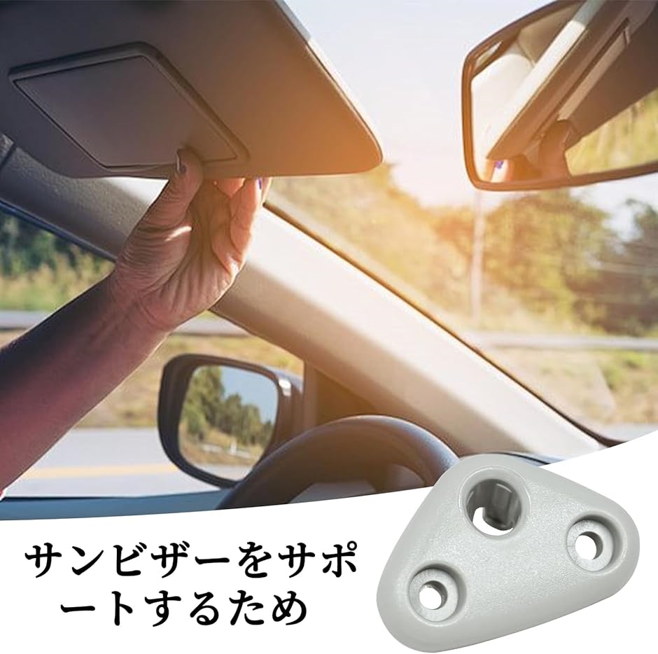 互換品】スバル Crosstrekのサンバイザーマウントクリップに互換性の