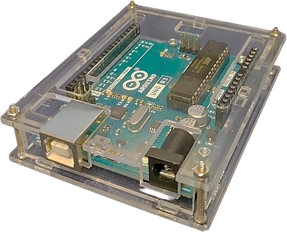 Arduino UNO R3 �Ή� �P�[�X �ی�J�o�[ ���� �˂��t�� �g�ݗ��ĊȒP