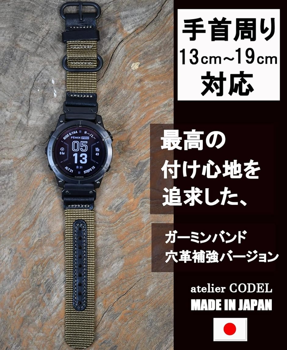 Garmin fenix 5x Sapphire バンド（スマホ、タブレット、パソコン）の