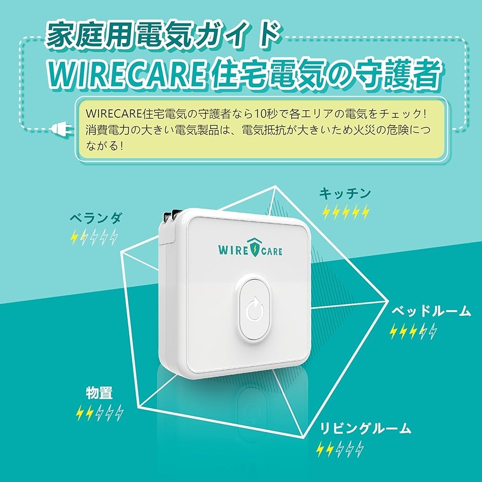 ワイヤーケア コンセントチェッカー 劣化診断チェッカー 差込口安全